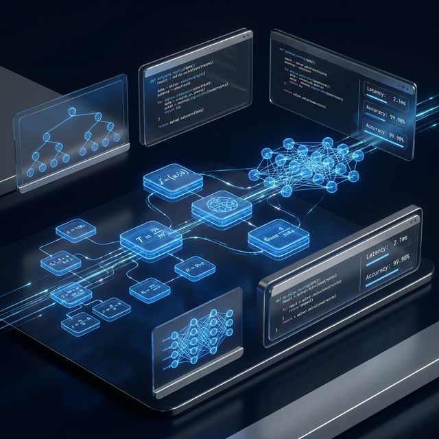 Custom optimization engine visualization with constraint graphs and decision models